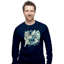 Load image into Gallery viewer, Daily_Deal_Shirts Long Sleeve Shirts, Unisex / Small / Navy Future Heroes
