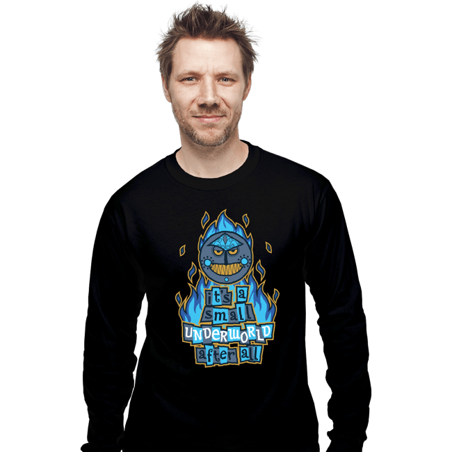 Daily_Deal_Shirts Long Sleeve Shirts, Unisex / Small / Black Small Underworld