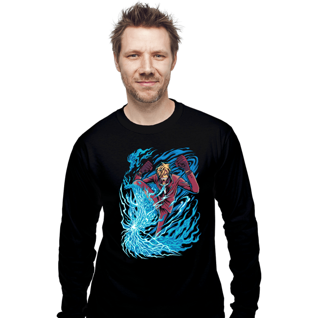 Daily_Deal_Shirts Long Sleeve Shirts, Unisex / Small / Black Ifrit Jambe