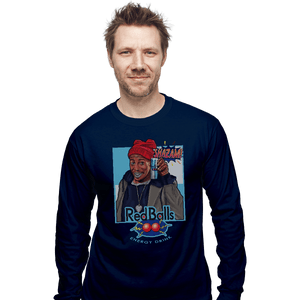 Secret_Shirts Long Sleeve Shirts, Unisex / Small / Navy Red Balls