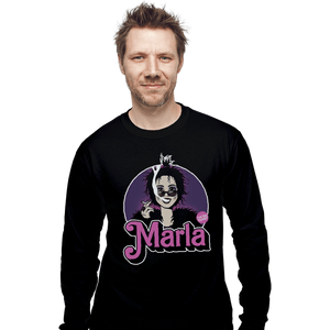 Shirts Long Sleeve Shirts, Unisex / Small / Black Marla Doll