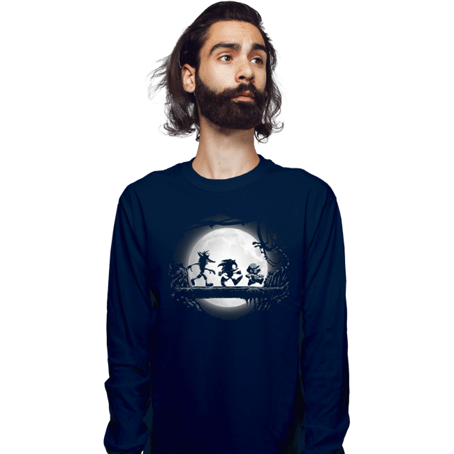 Shirts Long Sleeve Shirts, Unisex / Small / Navy Gaming Matata
