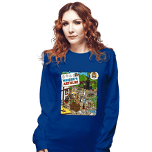 Load image into Gallery viewer, Daily_Deal_Shirts Long Sleeve Shirts, Unisex / Small / Royal Blue Where&#39;s Arthur
