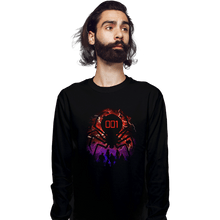 Load image into Gallery viewer, Daily_Deal_Shirts Long Sleeve Shirts, Unisex / Small / Black Running Up
