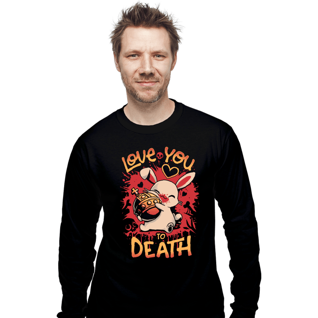 Daily_Deal_Shirts Long Sleeve Shirts, Unisex / Small / Black Holy Love Grenade