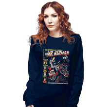 Load image into Gallery viewer, Daily_Deal_Shirts Long Sleeve Shirts, Unisex / Small / Navy Astonishing Adventures
