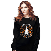 Load image into Gallery viewer, Secret_Shirts Long Sleeve Shirts, Unisex / Small / Black Normandy Space Academy
