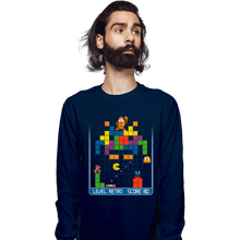 Load image into Gallery viewer, Daily_Deal_Shirts Long Sleeve Shirts, Unisex / Small / Navy Gamer Nostalgia
