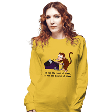 Load image into Gallery viewer, Secret_Shirts Long Sleeve Shirts, Unisex / Small / Gold Blurst Of Times
