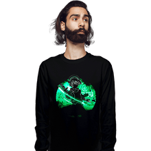 Load image into Gallery viewer, Daily_Deal_Shirts Long Sleeve Shirts, Unisex / Small / Black Earth Bender Orb
