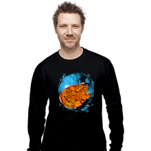 Load image into Gallery viewer, Shirts Long Sleeve Shirts, Unisex / Small / Black That&#39;s No Moon

