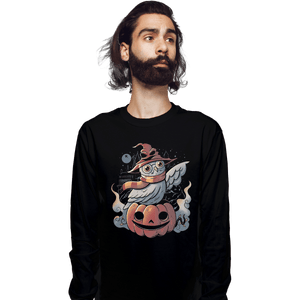 Shirts Long Sleeve Shirts, Unisex / Small / Black Spooky Magic