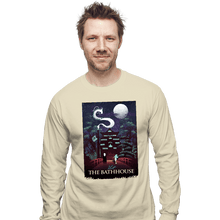 Load image into Gallery viewer, Daily_Deal_Shirts Long Sleeve Shirts, Unisex / Small / Natural Visit The Bathhouse
