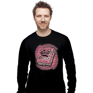 Shirts Long Sleeve Shirts, Unisex / Small / Black Burn Book Of The Dead
