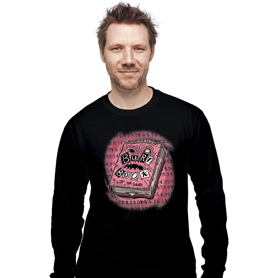 Shirts Long Sleeve Shirts, Unisex / Small / Black Burn Book Of The Dead