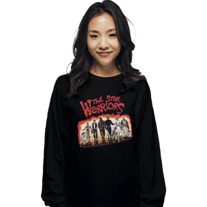 Shirts Long Sleeve Shirts, Unisex / Small / Black Star Warriors