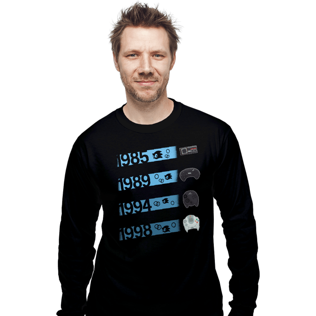Daily_Deal_Shirts Long Sleeve Shirts, Unisex / Small / Black Blast Processing