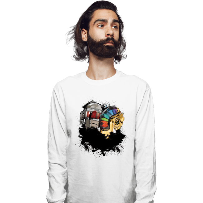 Secret_Shirts Long Sleeve Shirts, Unisex / Small / White The Robot Touch
