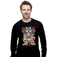 Load image into Gallery viewer, Shirts Long Sleeve Shirts, Unisex / Small / Black Smash Cats
