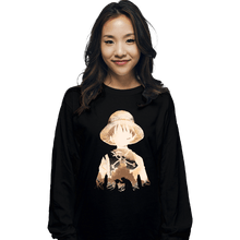 Load image into Gallery viewer, Secret_Shirts Long Sleeve Shirts, Unisex / Small / Black Straw Hat
