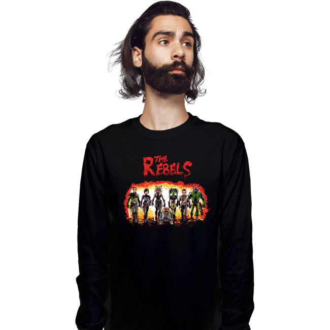 Secret_Shirts Long Sleeve Shirts, Unisex / Small / Black The Rebels
