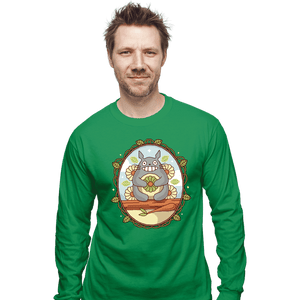 Shirts Long Sleeve Shirts, Unisex / Small / Irish Green True Natural Friendship