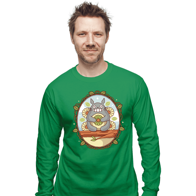 Shirts Long Sleeve Shirts, Unisex / Small / Irish Green True Natural Friendship
