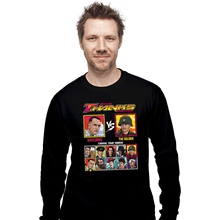 Load image into Gallery viewer, Shirts Long Sleeve Shirts, Unisex / Small / Black Tom Hanks Fighter
