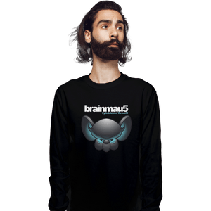 Shirts Long Sleeve Shirts, Unisex / Small / Black Brainmau5