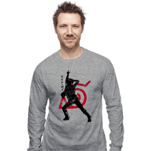 Load image into Gallery viewer, Shirts Long Sleeve Shirts, Unisex / Small / Sports Grey Crimson Might Guy
