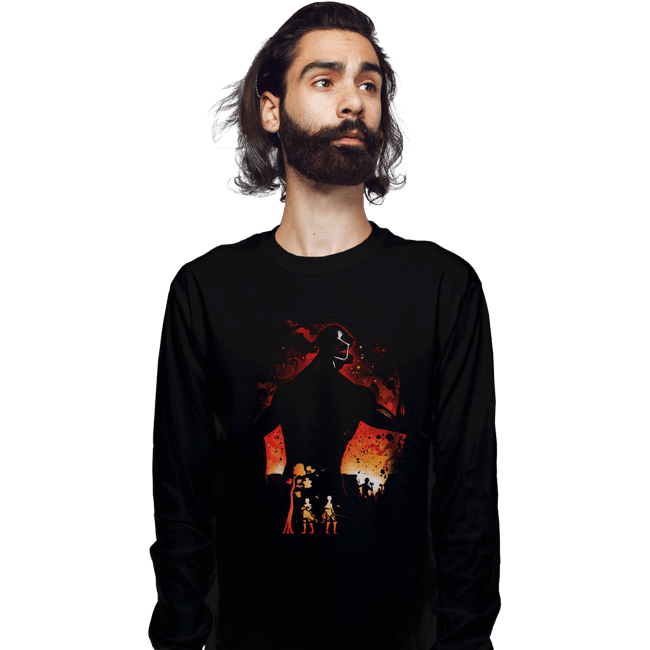 Shirts Long Sleeve Shirts, Unisex / Small / Black Colossal Titan