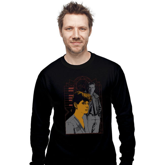 Shirts Long Sleeve Shirts, Unisex / Small / Black Noir Lovers