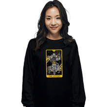 Load image into Gallery viewer, Shirts Long Sleeve Shirts, Unisex / Small / Black Tarot The Lovers
