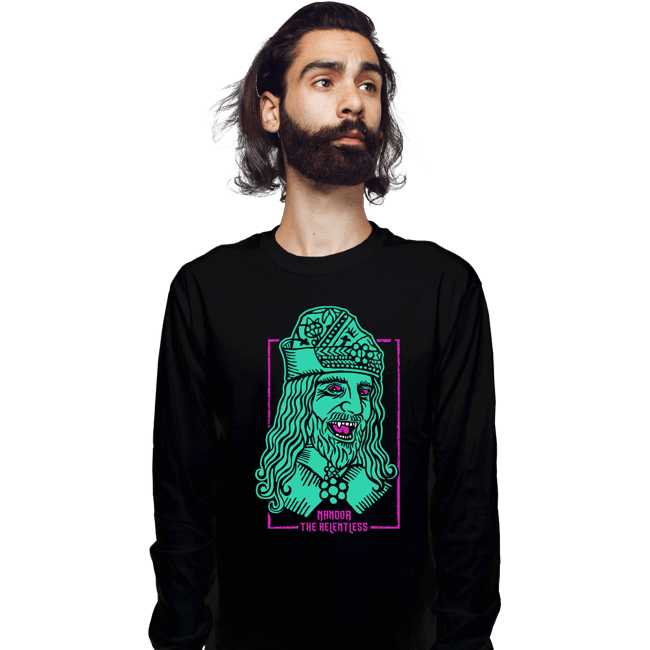 Shirts Long Sleeve Shirts, Unisex / Small / Black Relentless Draculea