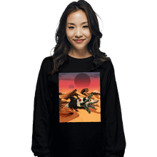 Load image into Gallery viewer, Daily_Deal_Shirts Long Sleeve Shirts, Unisex / Small / Black Wormrider
