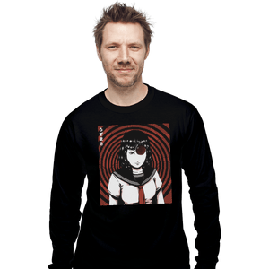 Shirts Long Sleeve Shirts, Unisex / Small / Black Deadly Pattern