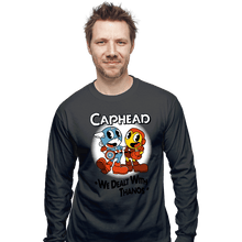 Load image into Gallery viewer, Daily_Deal_Shirts Long Sleeve Shirts, Unisex / Small / Charcoal Caphead
