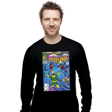 Load image into Gallery viewer, Secret_Shirts Long Sleeve Shirts, Unisex / Small / Black Spider Bart V Dohc Ock
