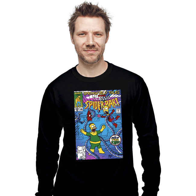 Secret_Shirts Long Sleeve Shirts, Unisex / Small / Black Spider Bart V Dohc Ock