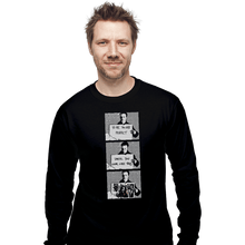 Load image into Gallery viewer, Shirts Long Sleeve Shirts, Unisex / Small / Black Grimes Actually
