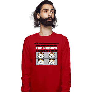 Daily_Deal_Shirts Long Sleeve Shirts, Unisex / Small / Red The Hobbes Album