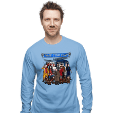 Load image into Gallery viewer, Daily_Deal_Shirts Long Sleeve Shirts, Unisex / Small / Powder Blue Welcome To Time Con
