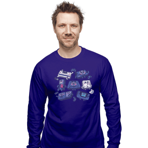 Shirts Long Sleeve Shirts, Unisex / Small / Violet Segies