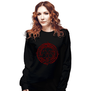 Shirts Long Sleeve Shirts, Unisex / Small / Black Sun Halo