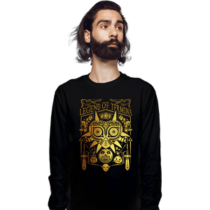 Daily_Deal_Shirts Long Sleeve Shirts, Unisex / Small / Black Legend Of Termina