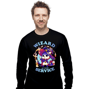 Daily_Deal_Shirts Long Sleeve Shirts, Unisex / Small / Black Wizard's Call
