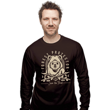 Load image into Gallery viewer, Shirts Long Sleeve Shirts, Unisex / Small / Dark Chocolate The Forest Protector
