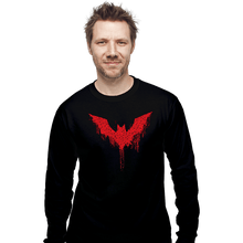 Load image into Gallery viewer, Daily_Deal_Shirts Long Sleeve Shirts, Unisex / Small / Black Future Bat Graffiti
