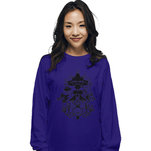Shirts Long Sleeve Shirts, Unisex / Small / Violet Ghostly Group
