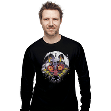 Load image into Gallery viewer, Shirts Long Sleeve Shirts, Unisex / Small / Black The Power Behind the Mask
